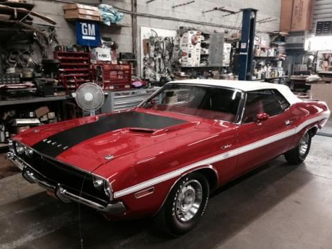 1970 dodge challenger convertible promo car