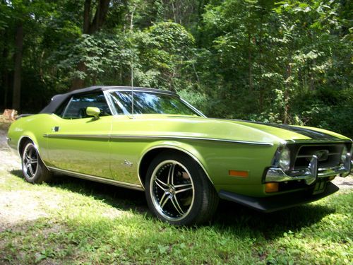 1972 mustang convertible