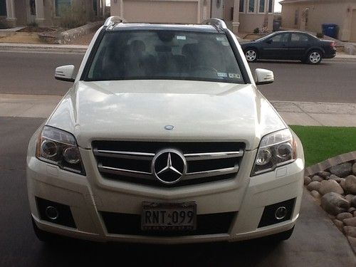 Mercedes benz glk 350 4matic white