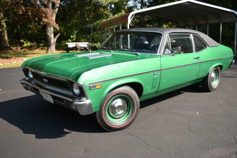 1969 chevrolet nova ss 396 c.i.  350 h.p. 4-speed