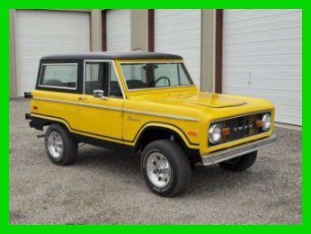 1976 ford bronco ranger 4x4 300 miles on engine