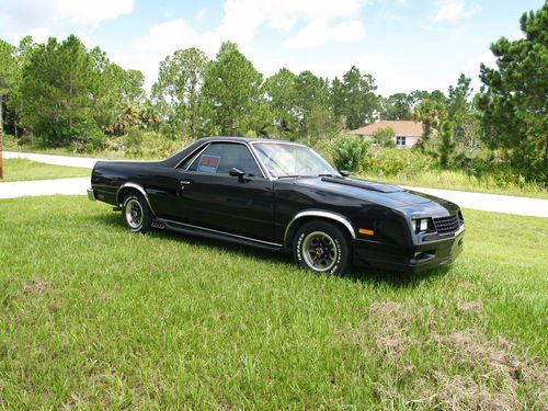 1984 chevrolet el camino ss standard cab pickup 2-door 5.0l