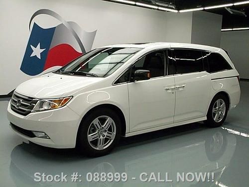 2011 honda odyssey touring sunroof nav dvd rear cam 12k texas direct auto