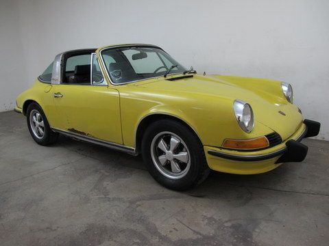 1972 porsche 911s targa - with rare external passenger side oil tank