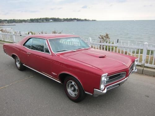 1966 gto coupe 4 speed phs buildsheet