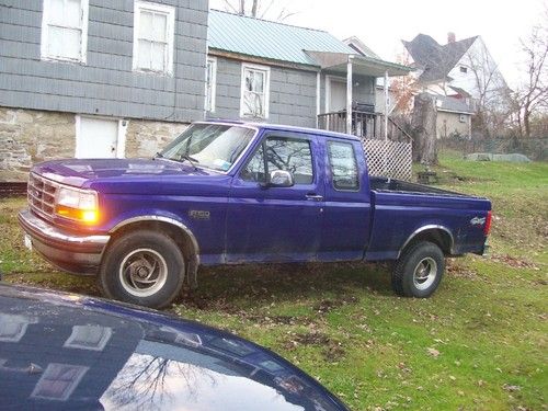 1995 ford f-150 f150 extended cab 4x4 automatic runs great