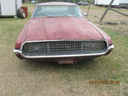 1968 ford thunderbird base hardtop 2-door 7.0l