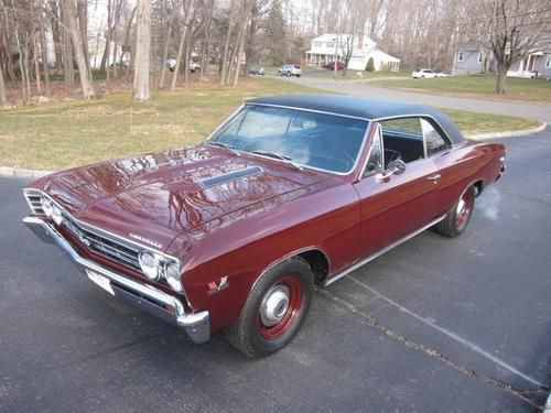 1967 chevy chevelle "ss" 396/350 hp - full restoration