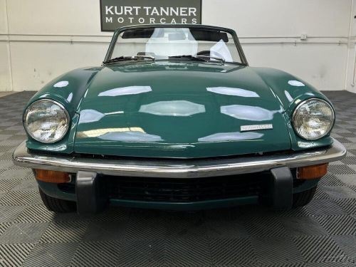 1973 triumph spitfire 1973 triumph spitfire mkiv convertible 1500. brg.