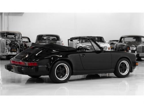 1988 porsche 911 carrera 3.2 cabriolet