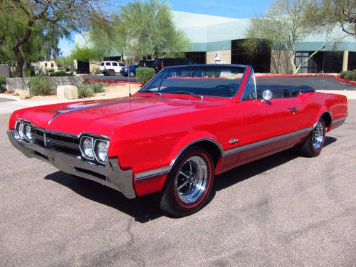 1966 oldsmobile cutlass convertible - drop dead gorgeous body off restoration!!