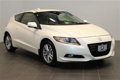 2012 honda cr-z white automatic  cvt ex navigation 16-valve i-vtec i4