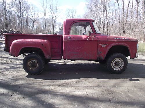 1967 dodge w100 power wagon