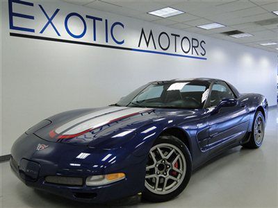 2004 chevy corvette z06 6-spd lemans blue 405hp heads-up display only 29k miles