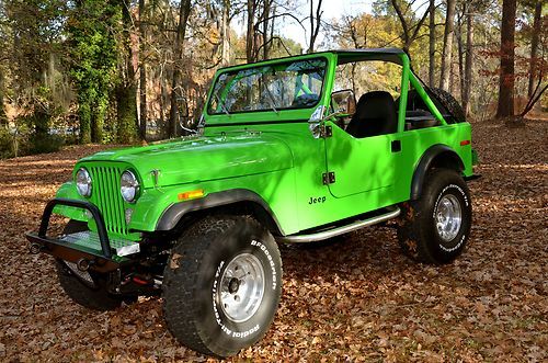 1980 jeep cj 7 360 auto frame off restored!!