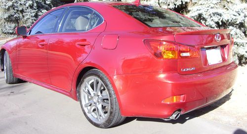 2008 lexus is350 base sedan 4-door 3.5l