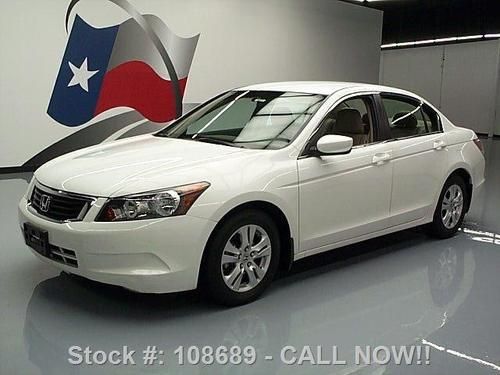 2010 honda accord lx-p auto leather cruise ctrl 57k mi texas direct auto