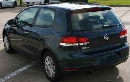 2010 volkswagen golf 2 door in blue graphite metallic