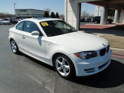 Coupe w/moonroof, auto trans &amp; premium sound! white/beige!