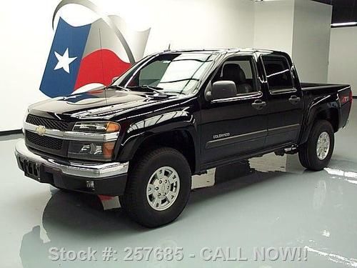 2005 chevy colorado crew z71 auto htd leather only 79k texas direct auto