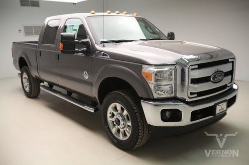 2013 srw lariat crew 4x4 fx4 navigation sunroof leather 20s aluminum v8 diesel