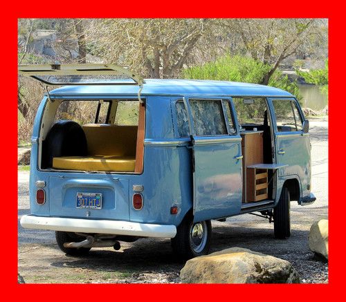 '71 vw camper tintop **see video**  xlnt -  looks &amp; runs grt - must see!!