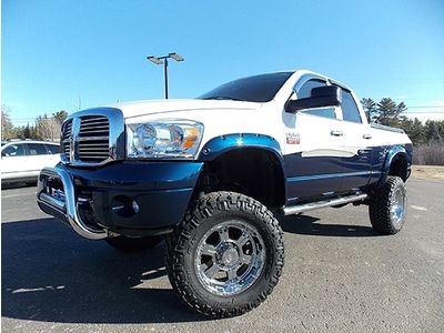 2008 dodge ram 2500 4x4 laramie cummins diesel navigation 8" lifted 37" tires