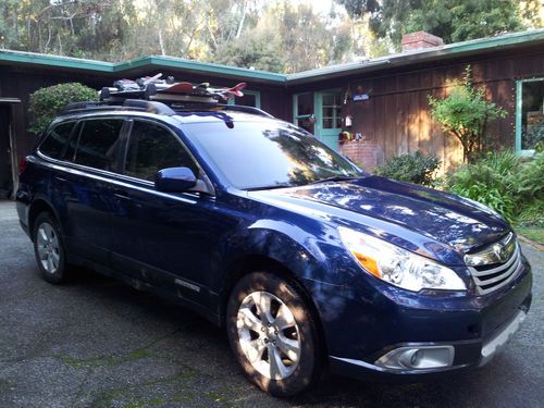 2010 subaru outback 2.5 limited edition leather navigation back view camera