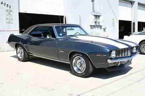 1969 Camaro Z/28 Numbers Match DZ Motor Original Dealer Invioce Protect-o-Plate, image 2