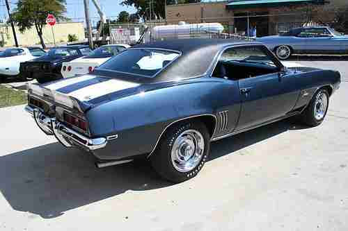 1969 Camaro Z/28 Numbers Match DZ Motor Original Dealer Invioce Protect-o-Plate, image 3