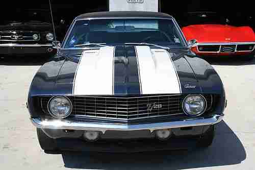 1969 Camaro Z/28 Numbers Match DZ Motor Original Dealer Invioce Protect-o-Plate, image 6