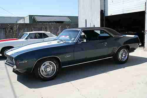 1969 Camaro Z/28 Numbers Match DZ Motor Original Dealer Invioce Protect-o-Plate, image 8