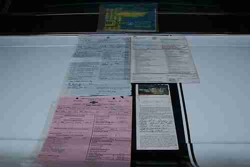 1969 Camaro Z/28 Numbers Match DZ Motor Original Dealer Invioce Protect-o-Plate, image 13