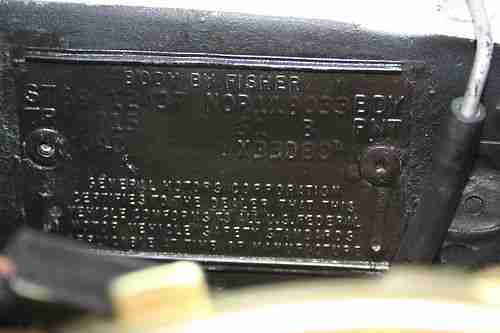 1969 Camaro Z/28 Numbers Match DZ Motor Original Dealer Invioce Protect-o-Plate, image 21