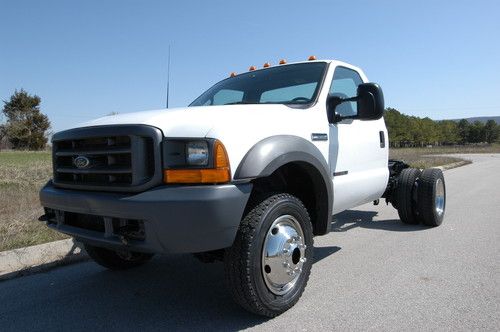 \solid/ 2000 ford f450 - reg cab &amp; chassis - 4x4 - 7.3 diesel 6 speed manual