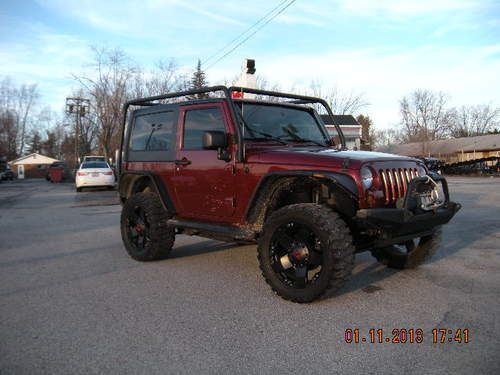 2008 jeep wrangler x sport 2-door hard top! repairable fixable! no reserve!!!!!!