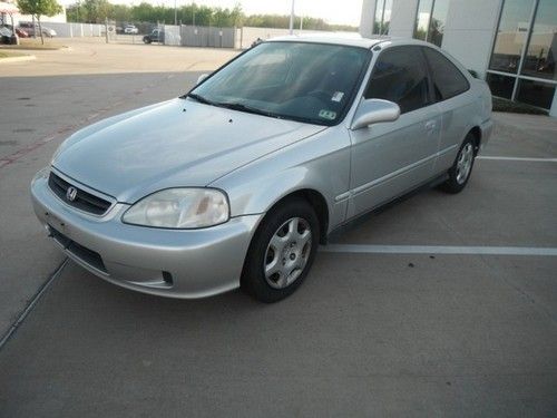2000 honda civic ex 1.6l 4 cyl auto cold ac 2 owners runs great