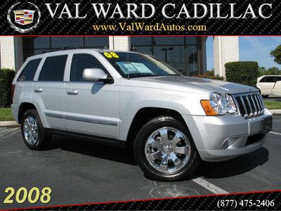 2008 jeep grand cherokee 4x4 limited hemi v8 nav leather sunroof