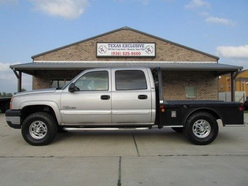 2006 k2500 hd crew cab 4x4 duramax diesel custom skirted c&amp;m bed crew cab texas