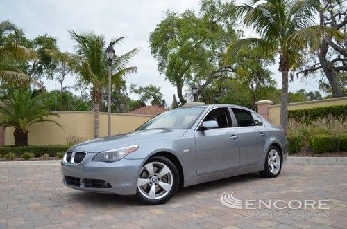 2007 bmw 530i sedan**prem pack**cold weather pack**navi**low miles**