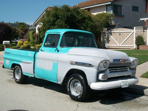 1959 apache fleetside short bed