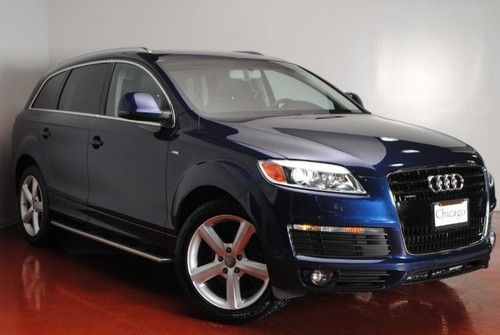 2009 audi q7 4.2 liter s line fully loaded one owner car fax fully serviced