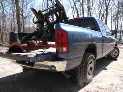 2003 Dodge Ram 1500 SLT QuadCab 4WD 5Speed 7.5' Western PLOW CleanCarfax 1-OWNER, US $9,989.00, image 2