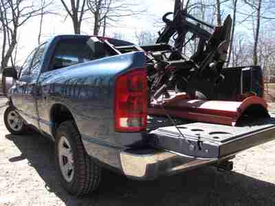 2003 Dodge Ram 1500 SLT QuadCab 4WD 5Speed 7.5' Western PLOW CleanCarfax 1-OWNER, US $9,989.00, image 4