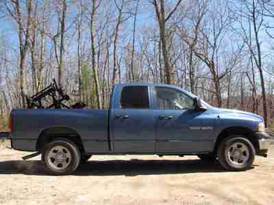 2003 Dodge Ram 1500 SLT QuadCab 4WD 5Speed 7.5' Western PLOW CleanCarfax 1-OWNER, US $9,989.00, image 8