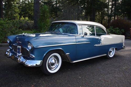 1955 bel air hardtop - fully stock