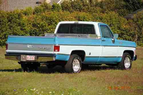 1978 Chevy Silverado Long Wide Bed V8 pickup, image 2