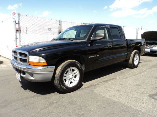 2001 dodge dakota slt crew cab pickup 4-door 5.9l, no reserve