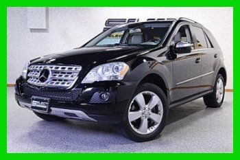 2010 mercedes-benz ml350 4-matic awd navigation appearance pkg 19" wheels