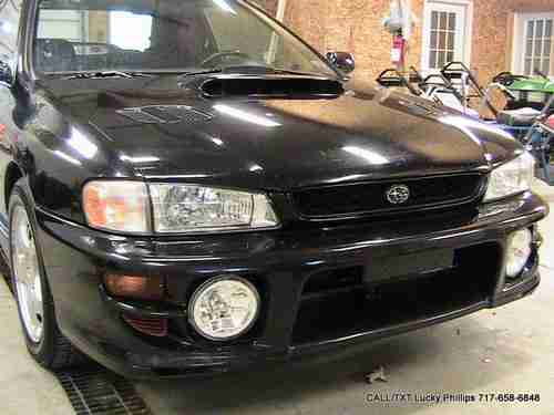 1999 Subaru Impreza 2.5RS AWD 4WD Coupe Black 25 RS, US $4,995.00, image 11